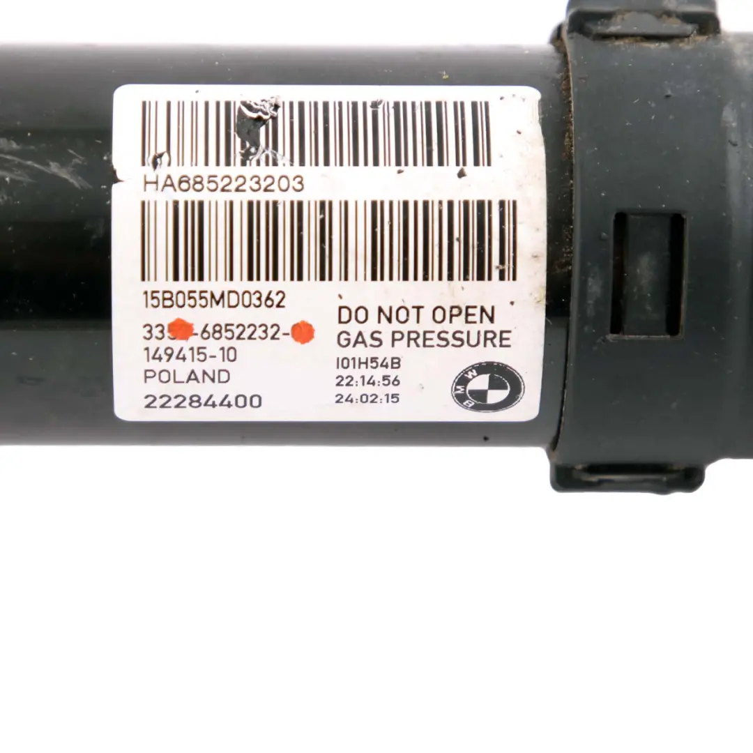 Strut BMW i3 I01 Rex Left N/S Suspension Shock Absorber to Rear Spring with Part number 6852232 Rear Spring Strut BMW i3 I01 Rex Left N/S Suspension Shock Absorber - SKU 6852232 - Part number 6852232