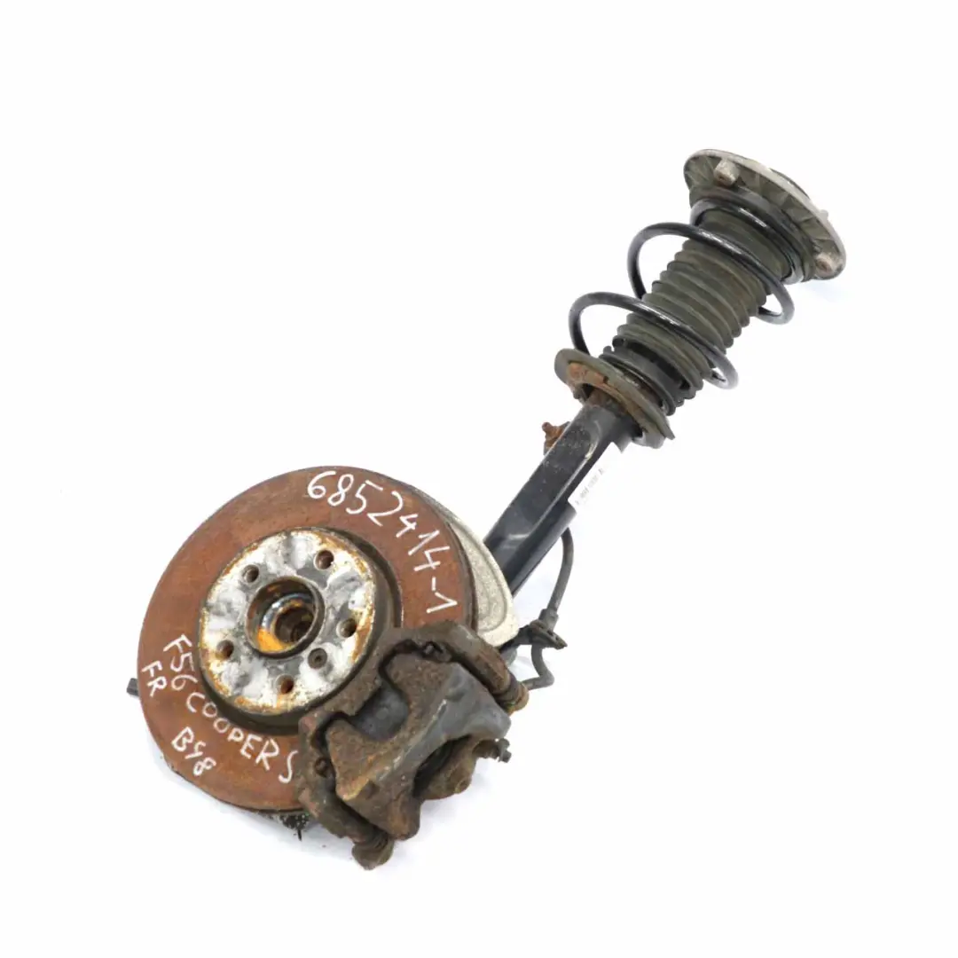 Mini S SD F56 B47 B48 delantero derecho Pierna Freno Suspensión Hub - SKU 6852414-1 - Número de pieza 6852414