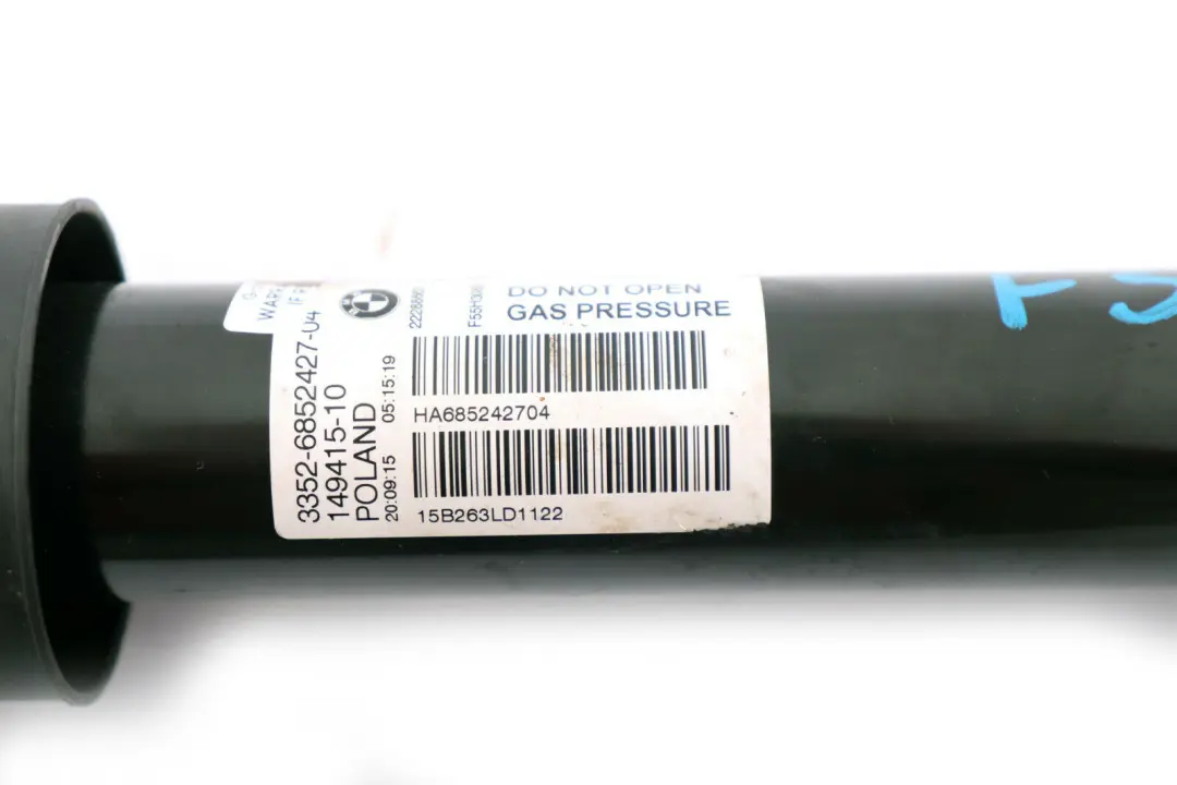 Essieu Arriere Suspension Amortisseur Arriere pour Mini Cooper One F55 à propos du numéro de pièce 6852427 Mini Cooper One F55 Essieu Arriere Suspension Amortisseur Arriere - SKU 6852427 - Numéro de pièce 6852427