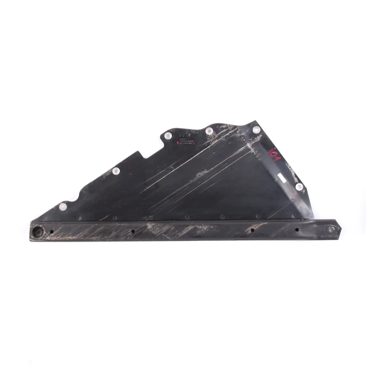 BMW i3 I01 Cubierta panel revestimiento de bajos trasera izquierda 6852671