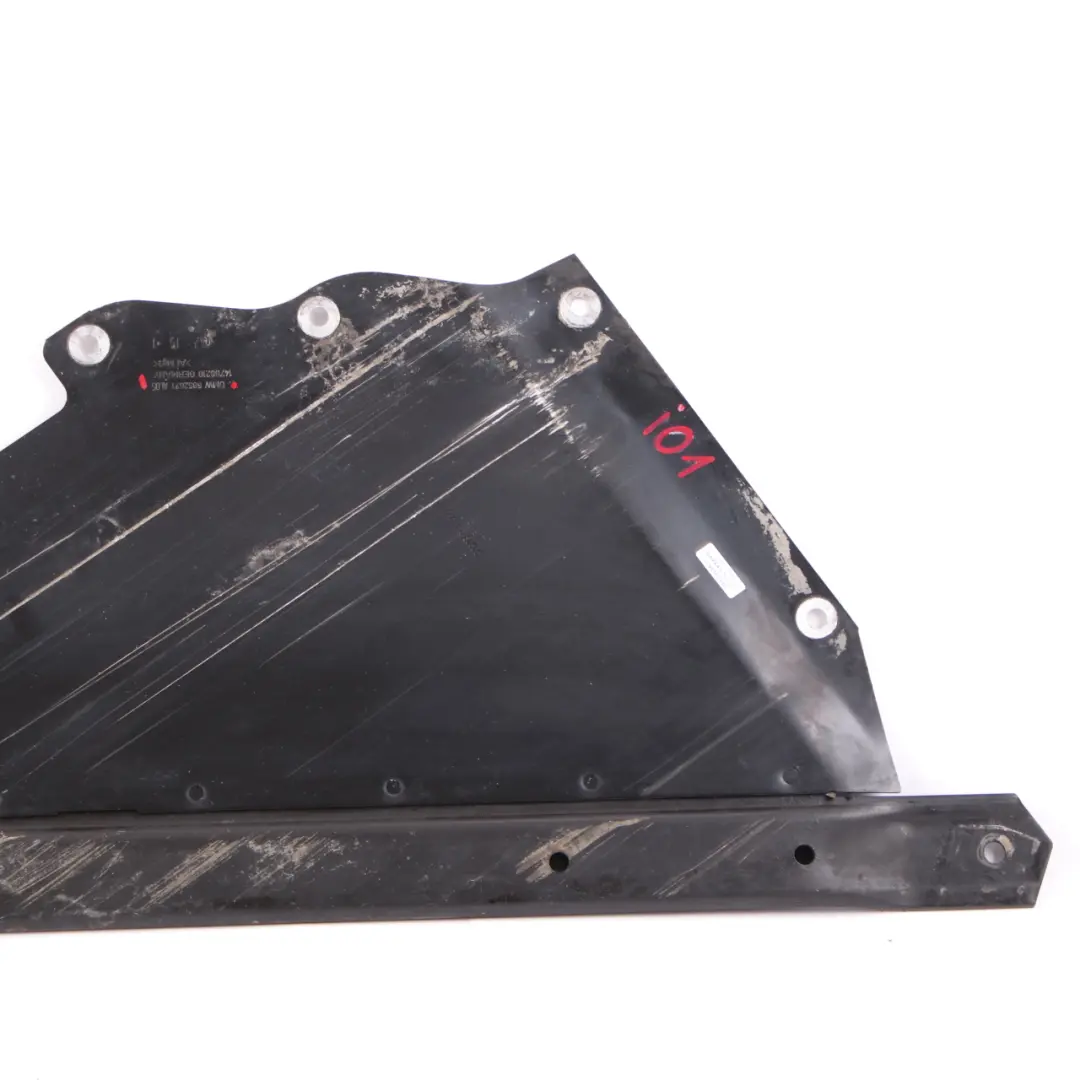 Cubierta panel revestimiento de bajos trasera izquierda para BMW i3 I01 con número de pieza 6852671 BMW i3 I01 Cubierta panel revestimiento de bajos trasera izquierda - SKU 6852671 - Número de pieza 6852671