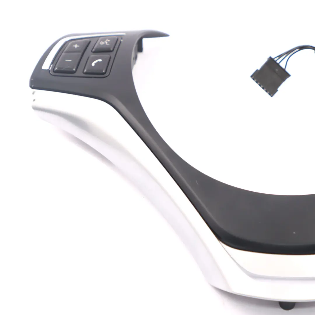 BMW E82 E84 E88 Schalter Multifunktionslenkrad Abdeckung Perlglanz Chrom Schwarz - SKU 6853142-1 - Teilenummer 6853142