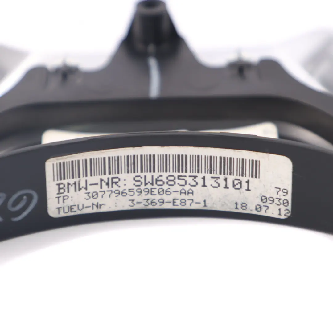 BMW E82 E84 E88 Trim Interruttore Multifunzione Volante Nero Cromo Pearlglos - SKU 6853142-1 - Numero di parte 6853142