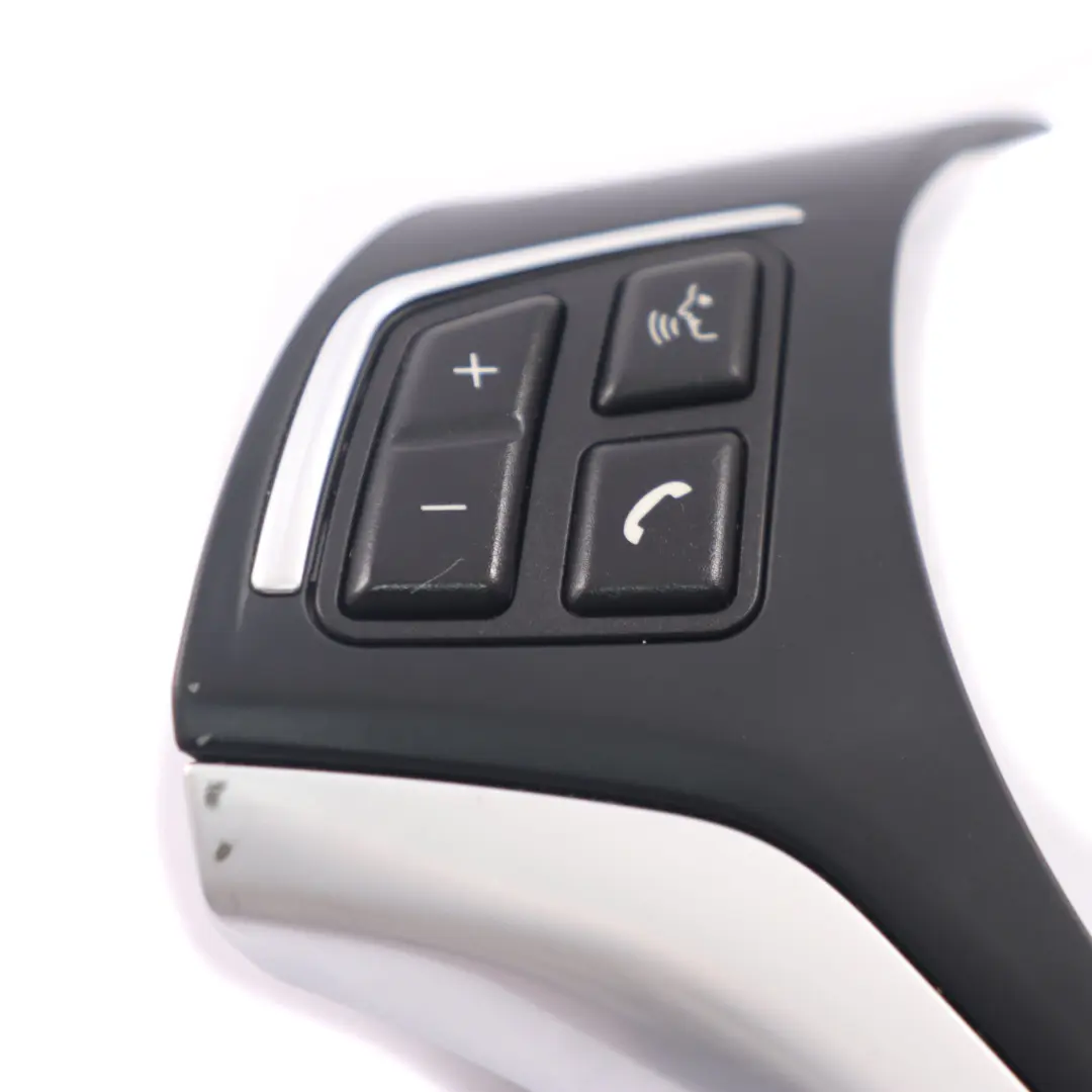BMW E82 E84 E88 Schalter Multifunktionslenkrad Abdeckung Perlglanz Chrom Schwarz - SKU 6853142-1 - Teilenummer 6853142