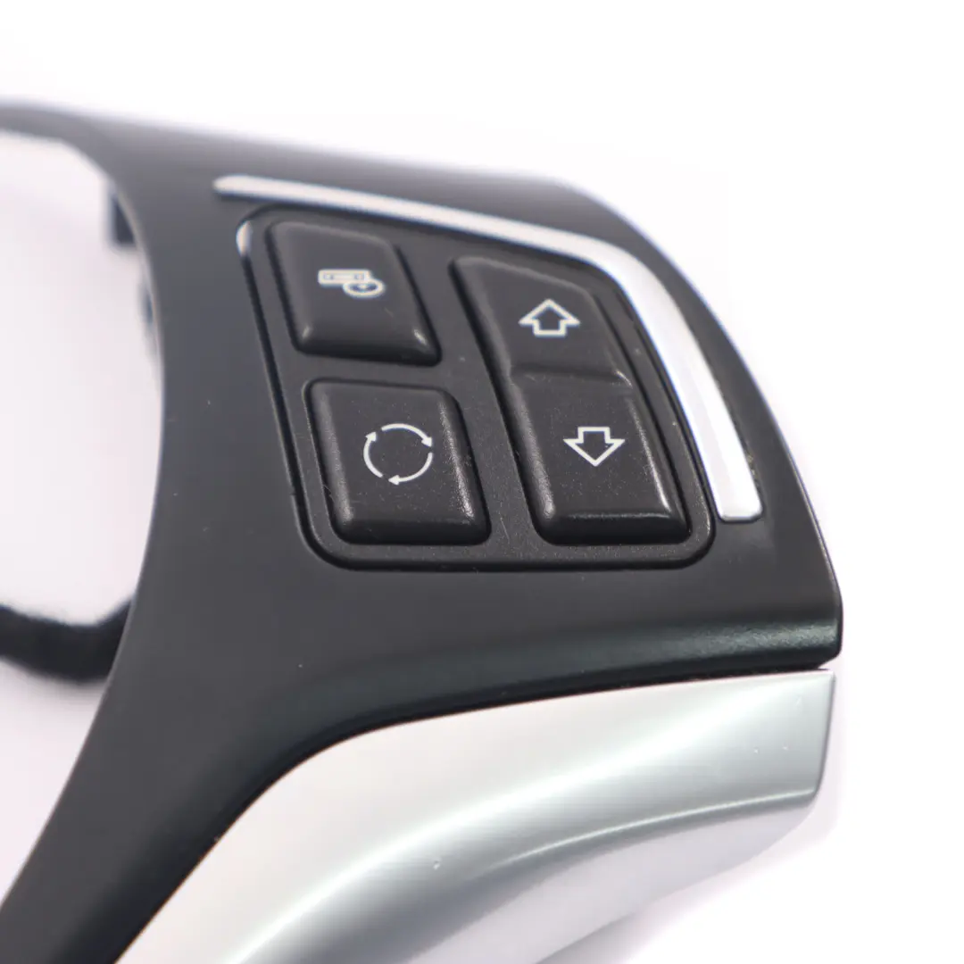 Trim Multifunction BMW E82 E84 E88 Switch Steering Wheel Black Chrome Pearlglos to with Part number 6853142 Trim Multifunction BMW E82 E84 E88 Switch Steering Wheel Black Chrome Pearlglos - SKU 6853142-1 - Part number 6853142