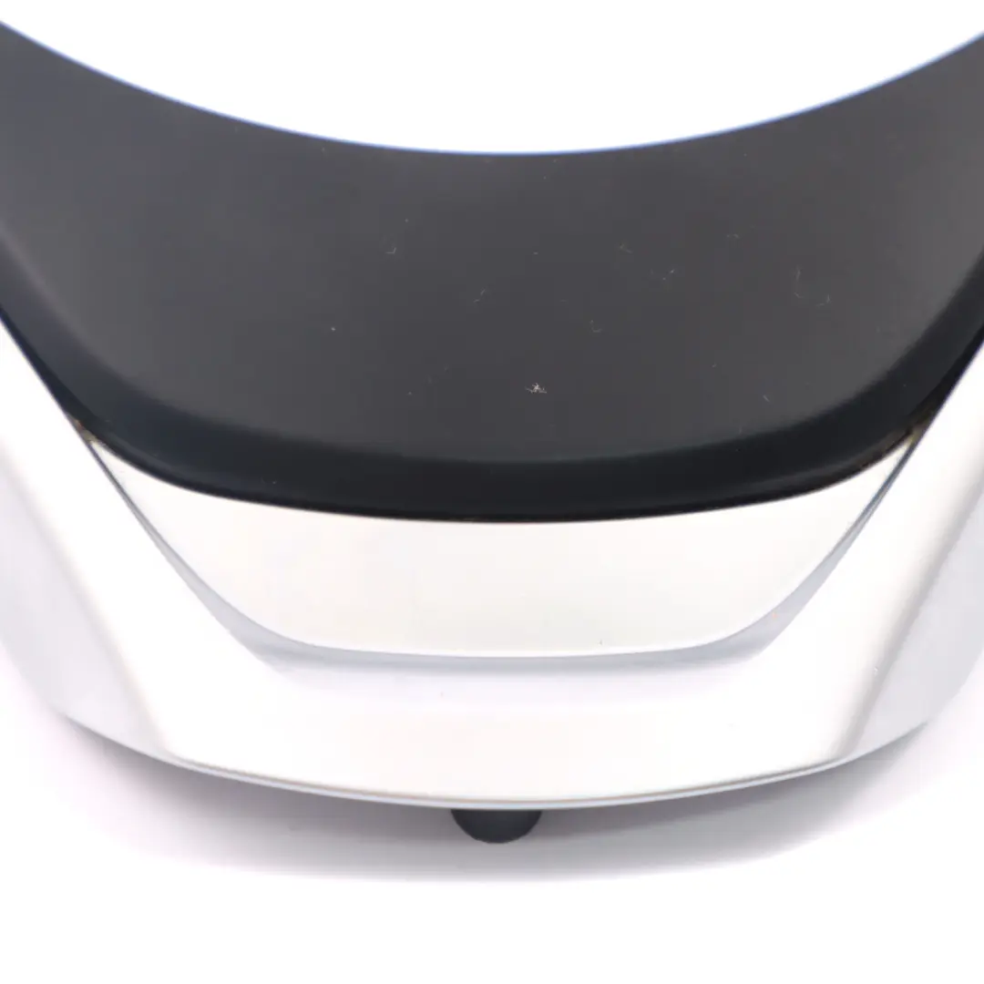 BMW E82 E84 E88 Trim Interruttore Multifunzione Volante Nero Cromo Pearlglos - SKU 6853142-1 - Numero di parte 6853142