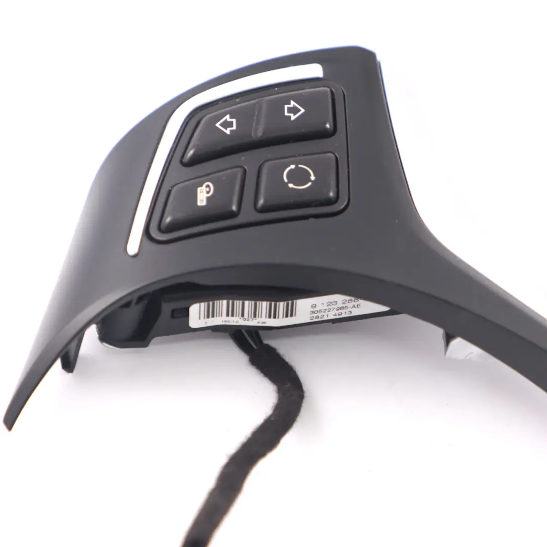 BMW E82 E84 E88 Schalter Multifunktionslenkrad Abdeckung Perlglanz Chrom Schwarz - SKU 6853142-1 - Teilenummer 6853142