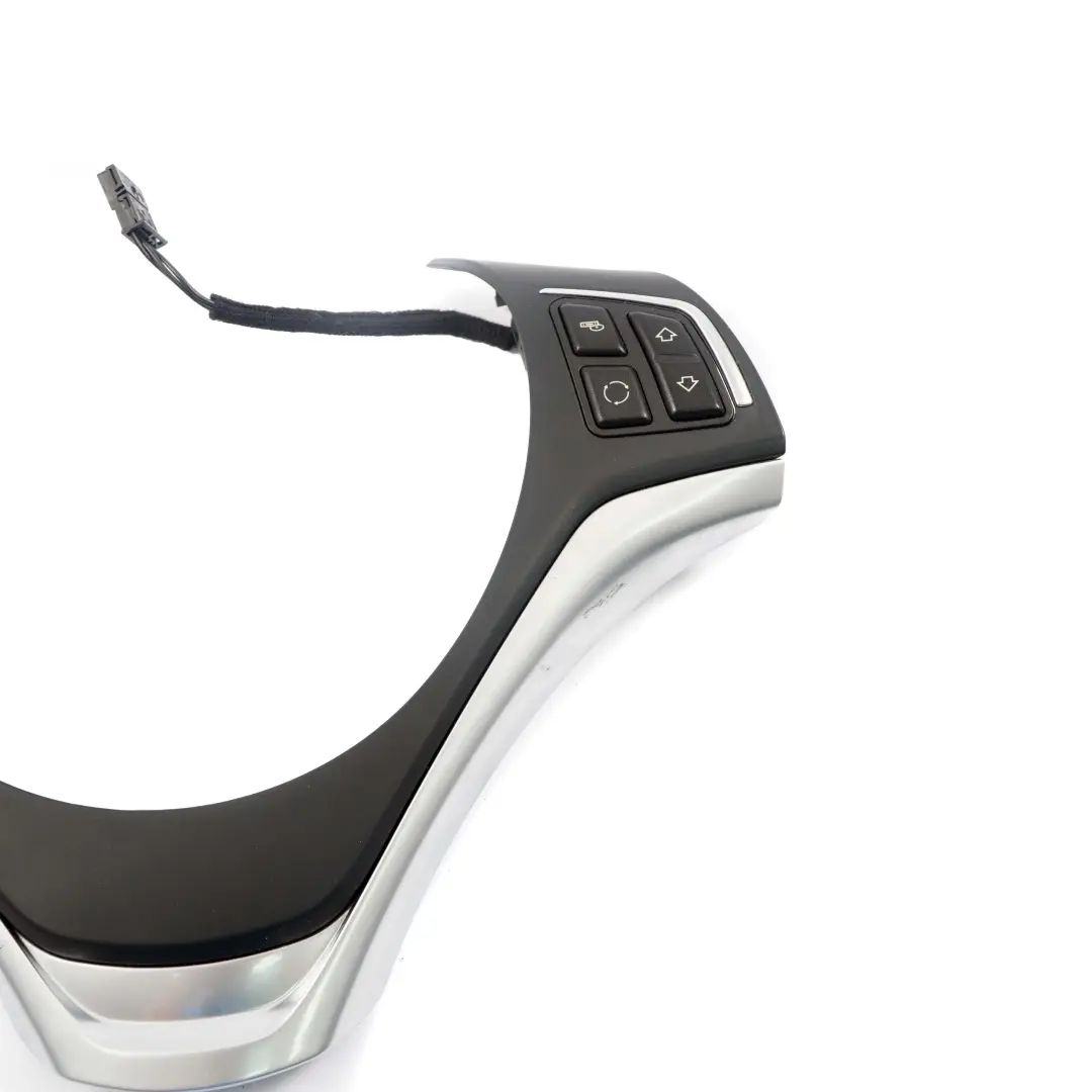  Trim Multifunction BMW E82 E84 E88 Switch Steering Wheel Black Chrome Pearlglos - SKU 6853142-2 - Part number 6853142
