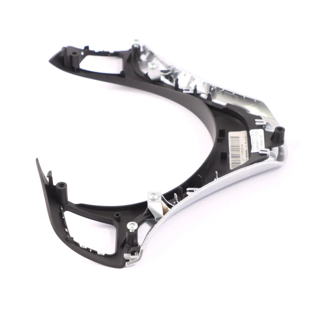 BMW E82 E84 E88 Schalter Multifunktionslenkrad Abdeckung Perlglanz Chrom Schwarz - SKU 6853142-2 - Teilenummer 6853142