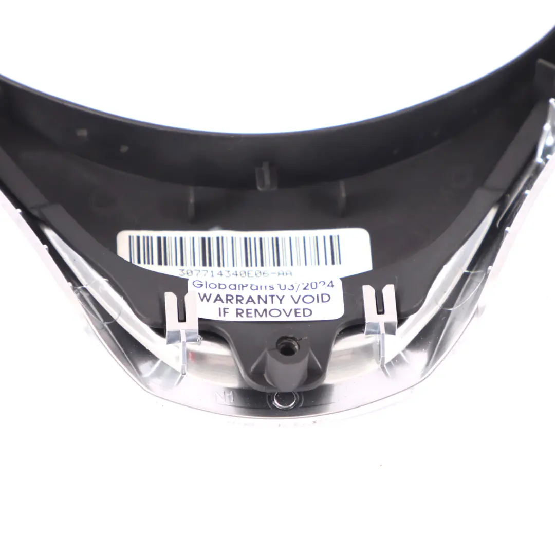BMW E82 E84 E88 Schalter Multifunktionslenkrad Abdeckung Perlglanz Chrom Schwarz - SKU 6853142-2 - Teilenummer 6853142