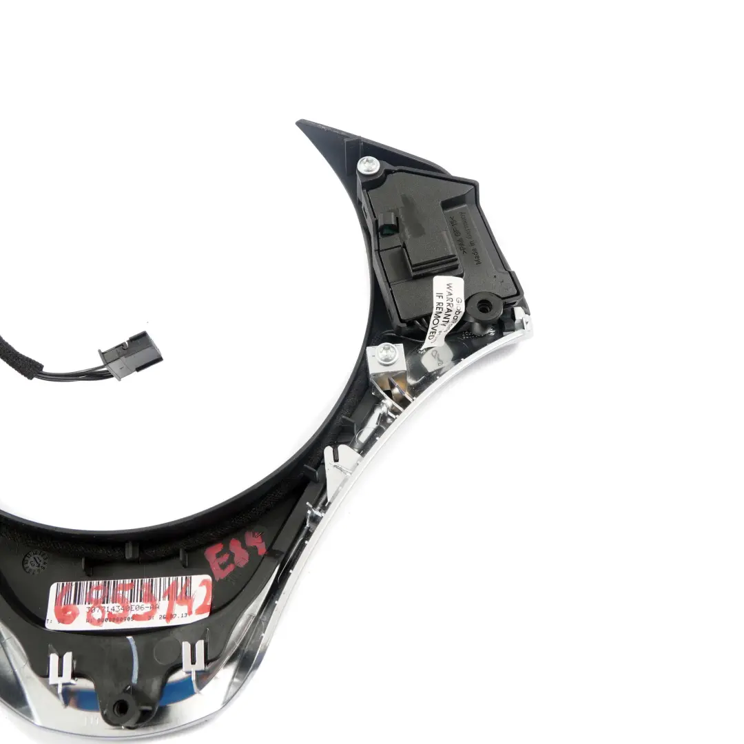 Schalter Multifunktionslenkrad Abdeckung Perlglanz Chrom Schwarz für BMW E82 E84 E88 mit Teilenummer 6853142 BMW E82 E84 E88 Schalter Multifunktionslenkrad Abdeckung Perlglanz Chrom Schwarz - SKU 6853142 - Teilenummer 6853142