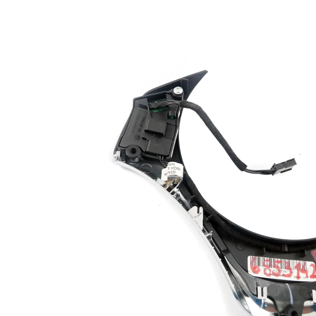 Embellecedor Multifuncion BMW E82 E84 Interruptor Volante Cromo Negro Pearlglos para con número de pieza 6853142 Embellecedor Multifuncion BMW E82 E84 Interruptor Volante Cromo Negro Pearlglos - SKU 6853142 - Número de pieza 6853142