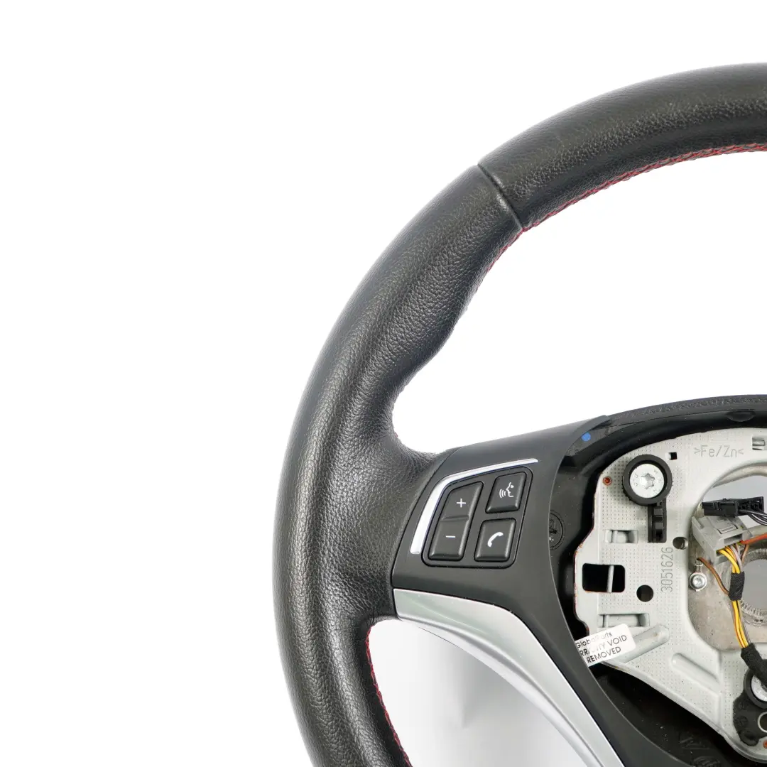 BMW X1 E84 Volant Sport Noir Cuir Rouge Multifonction 6853135 - SKU 6853146-1 - Numéro de pièce 6853146
