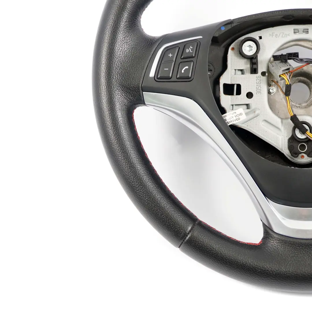BMW X1 E84 Volant Sport Noir Cuir Rouge Multifonction 6853135 - SKU 6853146-1 - Numéro de pièce 6853146