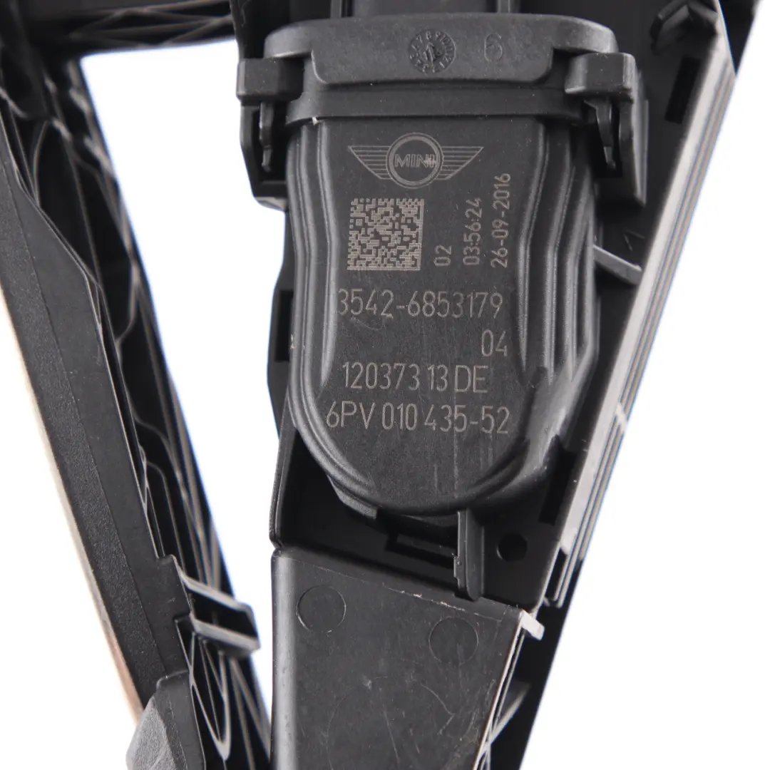 Accelerator Pedal Module Mini R55 R56 R60 R61 F56 Manual Gearbox to with Part number 6853179 Accelerator Pedal Module Mini R55 R56 R60 R61 F56 Manual Gearbox - SKU 6853179 - Part number 6853179