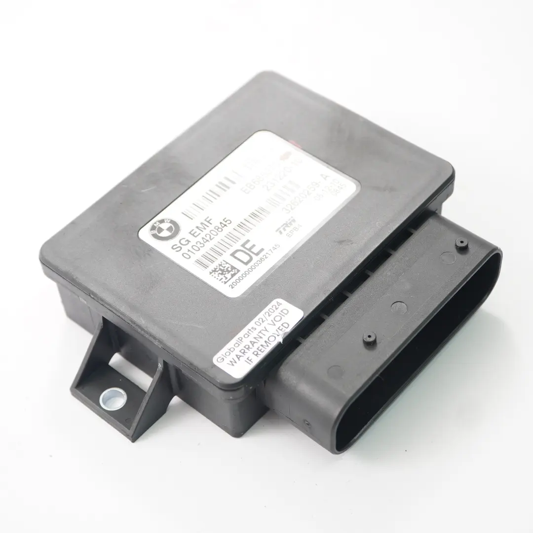 Steuergerät Modul Parken Handbremse EMF für BMW F10 F11 mit Teilenummer 6853703 BMW F10 F11 Steuergerät Modul Parken Handbremse EMF - SKU 6853703 - Teilenummer 6853703