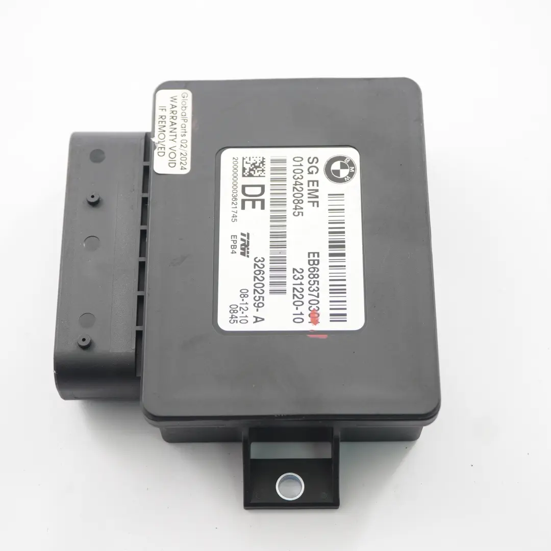 Control Unit Module Parking Handbrake EMF to BMW F10 F11 with Part number 6853703 BMW F10 F11 Control Unit Module Parking Handbrake EMF - SKU 6853703 - Part number 6853703