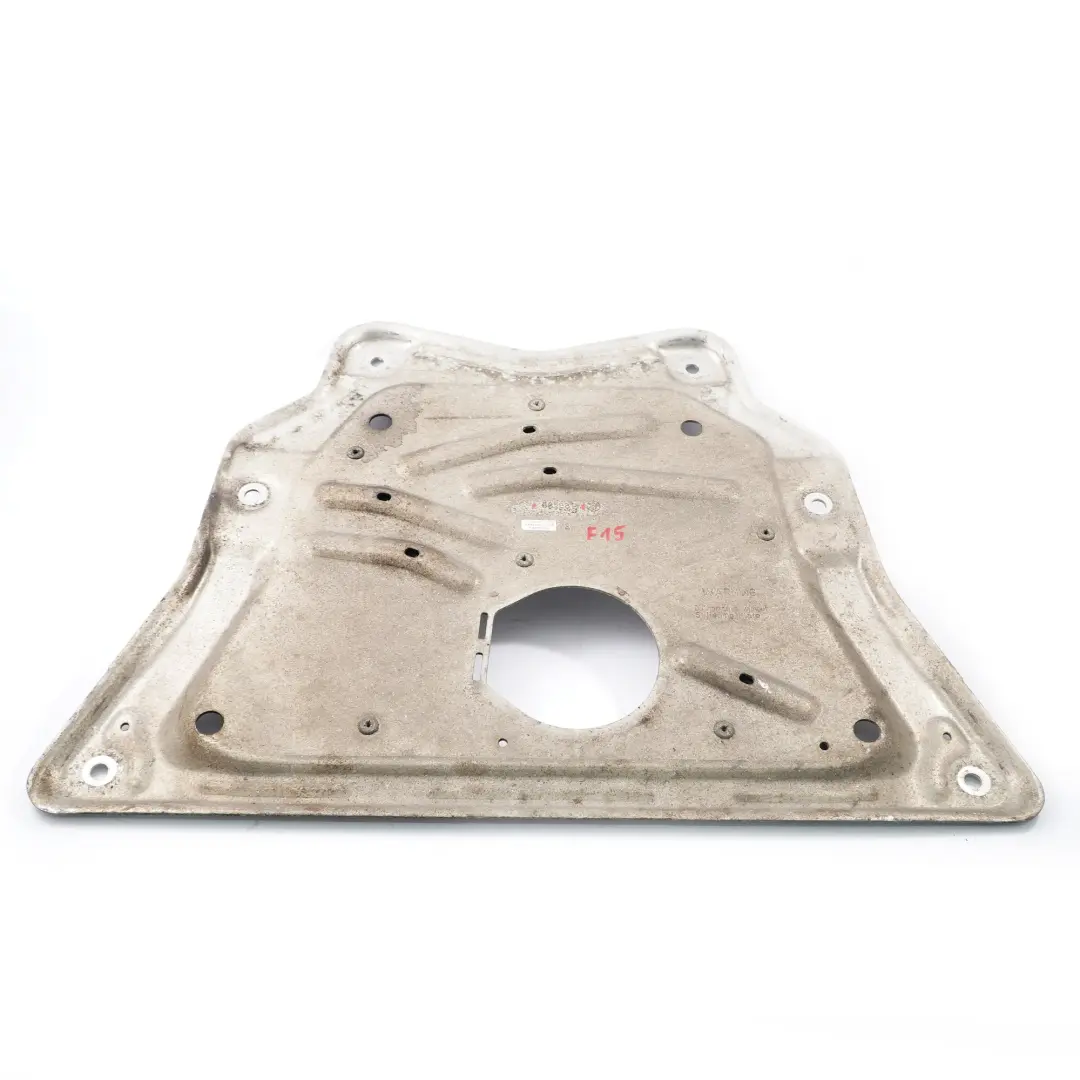 Underbody Undertray Panel Front Reinforcement Engine Plate to BMW X5 F15 with Part number 6853814 BMW X5 F15 Underbody Undertray Panel Front Reinforcement Engine Plate - SKU 6853814 - Part number 6853814