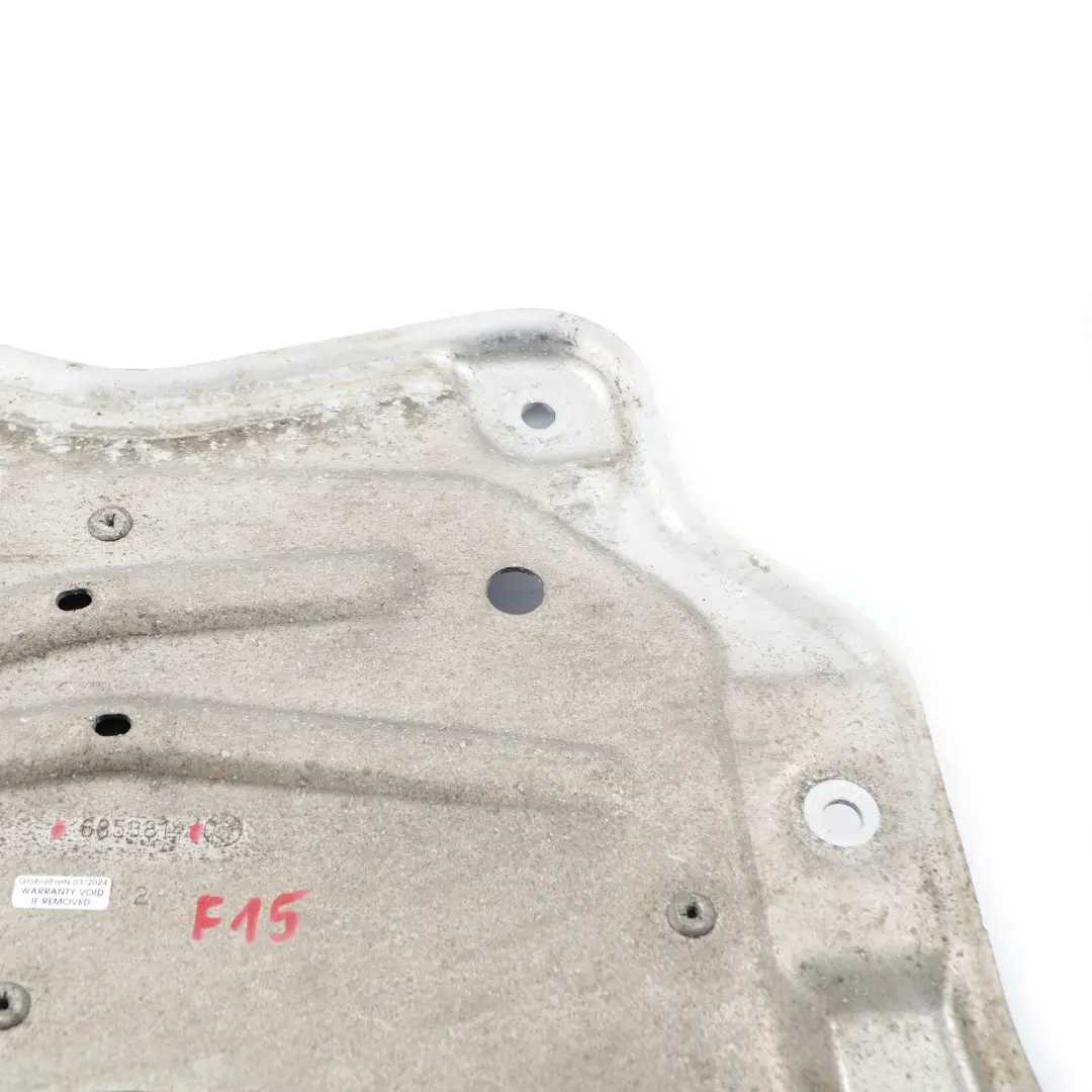 Unterboden Verkleidung Front Verstärkung Motorplatte für BMW X5 F15 mit Teilenummer 6853814 BMW X5 F15 Unterboden Verkleidung Front Verstärkung Motorplatte - SKU 6853814 - Teilenummer 6853814