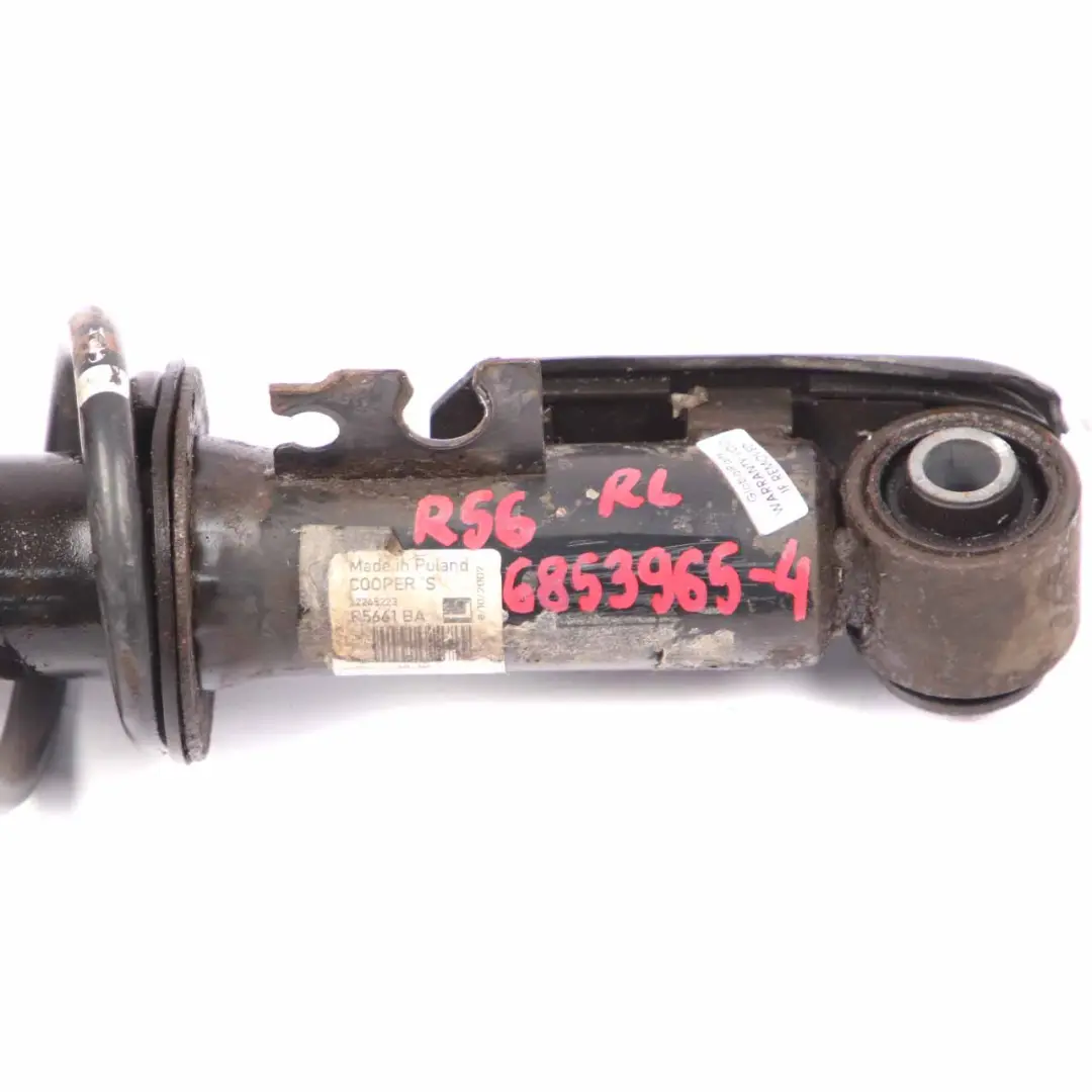 Mini R56 Cooper S Rear Left N/S Spring Strut Shock Absorber - SKU 6853965-2 - Part number 6853965