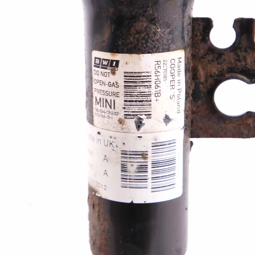 Strut Mini R56 Cooper S N14 Rear Right O/S Shock Absorber to Spring with Part number 6853965 Spring Strut Mini R56 Cooper S N14 Rear Right O/S Shock Absorber - SKU 6853965-6 - Part number 6853965