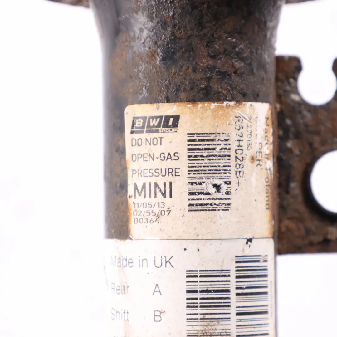 Strut Mini R57 Rear Right O/S Suspension Shock Absorber Damper to Spring with Part number 6853969 Spring Strut Mini R57 Rear Right O/S Suspension Shock Absorber Damper - SKU 6853969-5 - Part number 6853969