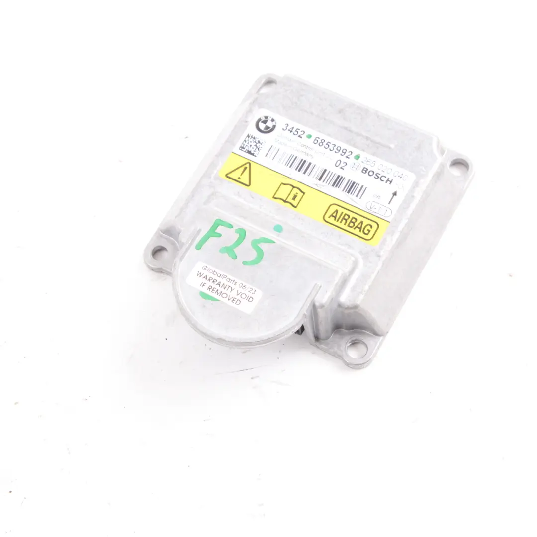 Unidad De Control ICM Módulo De Aire SRS Módulo De Aire ECU para BMW X3 F25 con número de pieza 6853992 BMW X3 F25 Unidad De Control ICM Módulo De Aire SRS Módulo De Aire ECU - SKU 6853992 - Número de pieza 6853992