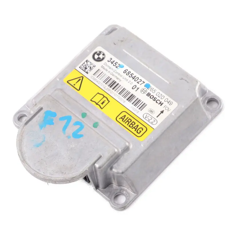 ICM Module BMW F12 Safety Module Airbag Sensor Control Unit to with Part number 6854027 ICM Module BMW F12 Safety Module Airbag Sensor Control Unit - SKU 6854027 - Part number 6854027
