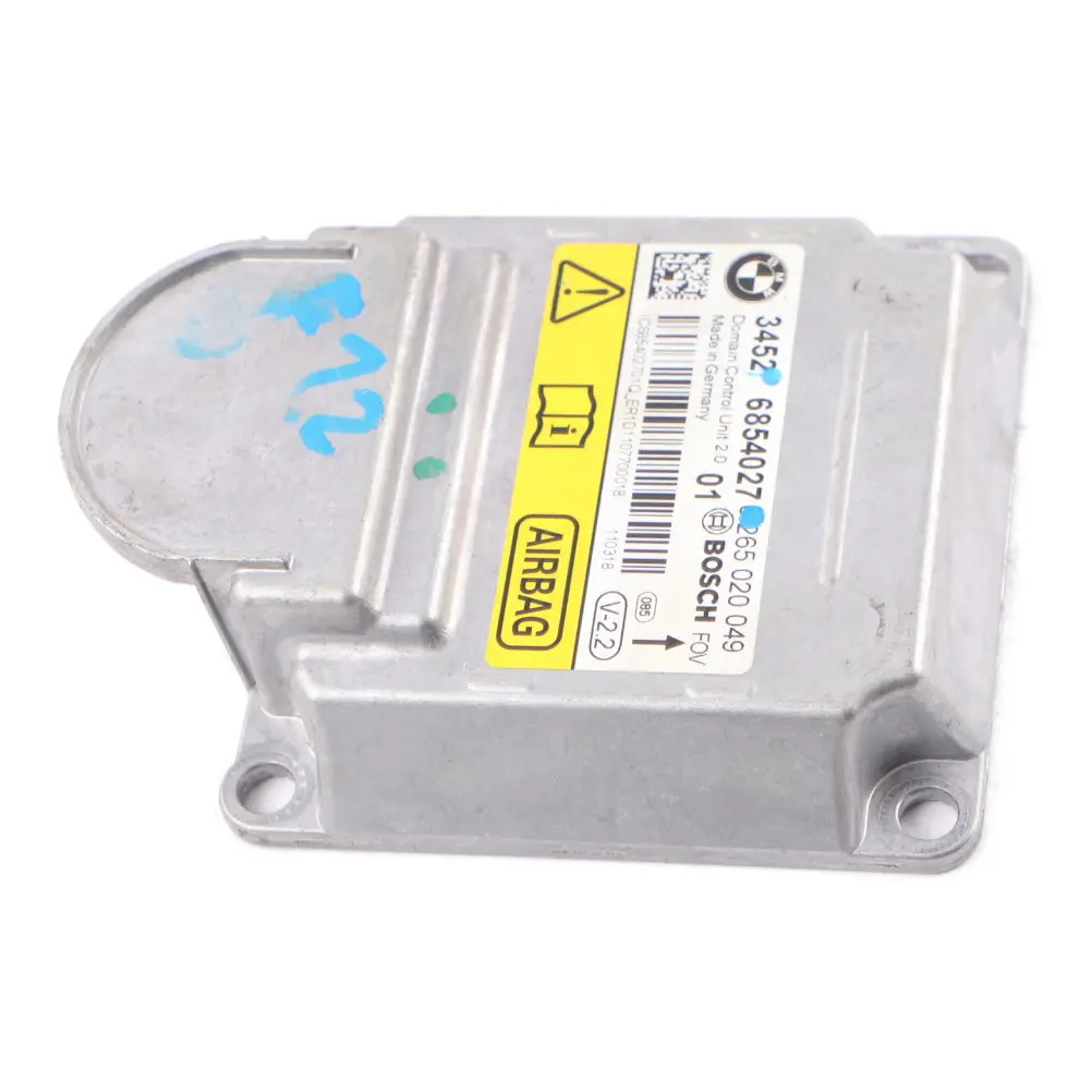 ICM Module BMW F12 Safety Module Airbag Sensor Control Unit to with Part number 6854027 ICM Module BMW F12 Safety Module Airbag Sensor Control Unit - SKU 6854027 - Part number 6854027