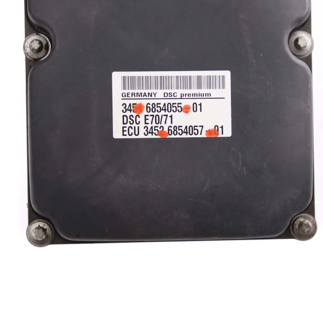 Bremspumpe Hydraulikeinheit DSC ABS Modul 6854057 für BMW X5 E70 X6 E71 mit Teilenummer 6854055 BMW X5 E70 X6 E71 Bremspumpe Hydraulikeinheit DSC ABS Modul 6854057 - SKU 6854055 - Teilenummer 6854055