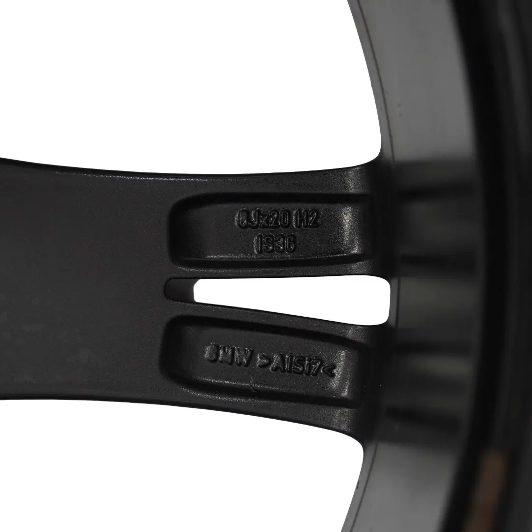 Vorne Schwarz Alu Felge Alufelge 20" 8J ET:36 Doppelspeiche 361 für BMW F30 F32 mit Teilenummer 6854611 BMW F30 F32 Vorne Schwarz Alu Felge Alufelge 20" 8J ET:36 Doppelspeiche 361 - SKU 6854611-2 - Teilenummer 6854611