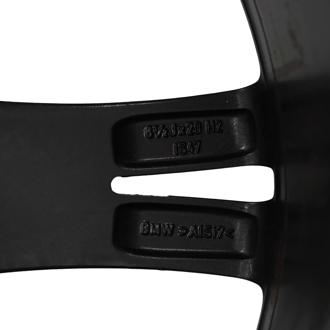 BMW F30 F32 Posteriore Nero AlluMini o Cerchione IN Lega 20 " 8,5J ET: 47 - SKU 6854612-1 - Numero di parte 6854612
