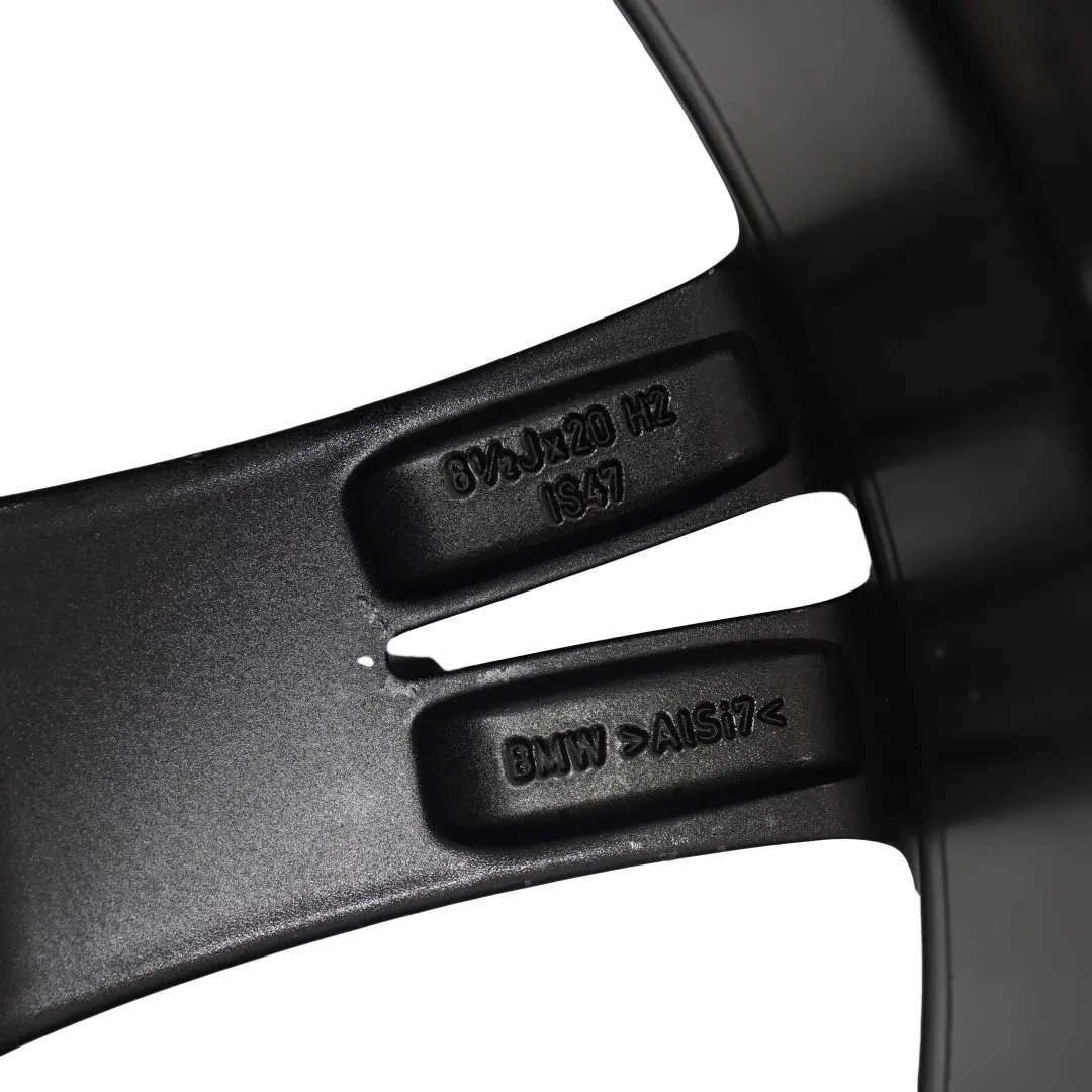 BMW F30 F32 Posteriore Nero Cerchio AlluMini o Alufelge 20 " 8,5J ET: 47 - SKU 6854612-2 - Numero di parte 6854612