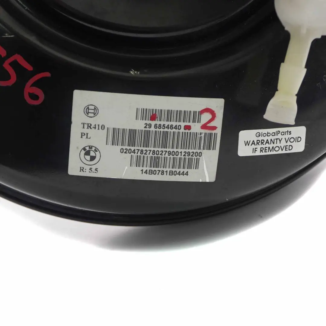 Brake Servo Unit Mini F55 F56 F57 Braking Unit Master Cylinder to with Part number 6854640 Brake Servo Unit Mini F55 F56 F57 Braking Unit Master Cylinder - SKU 6854640-2 - Part number 6854640