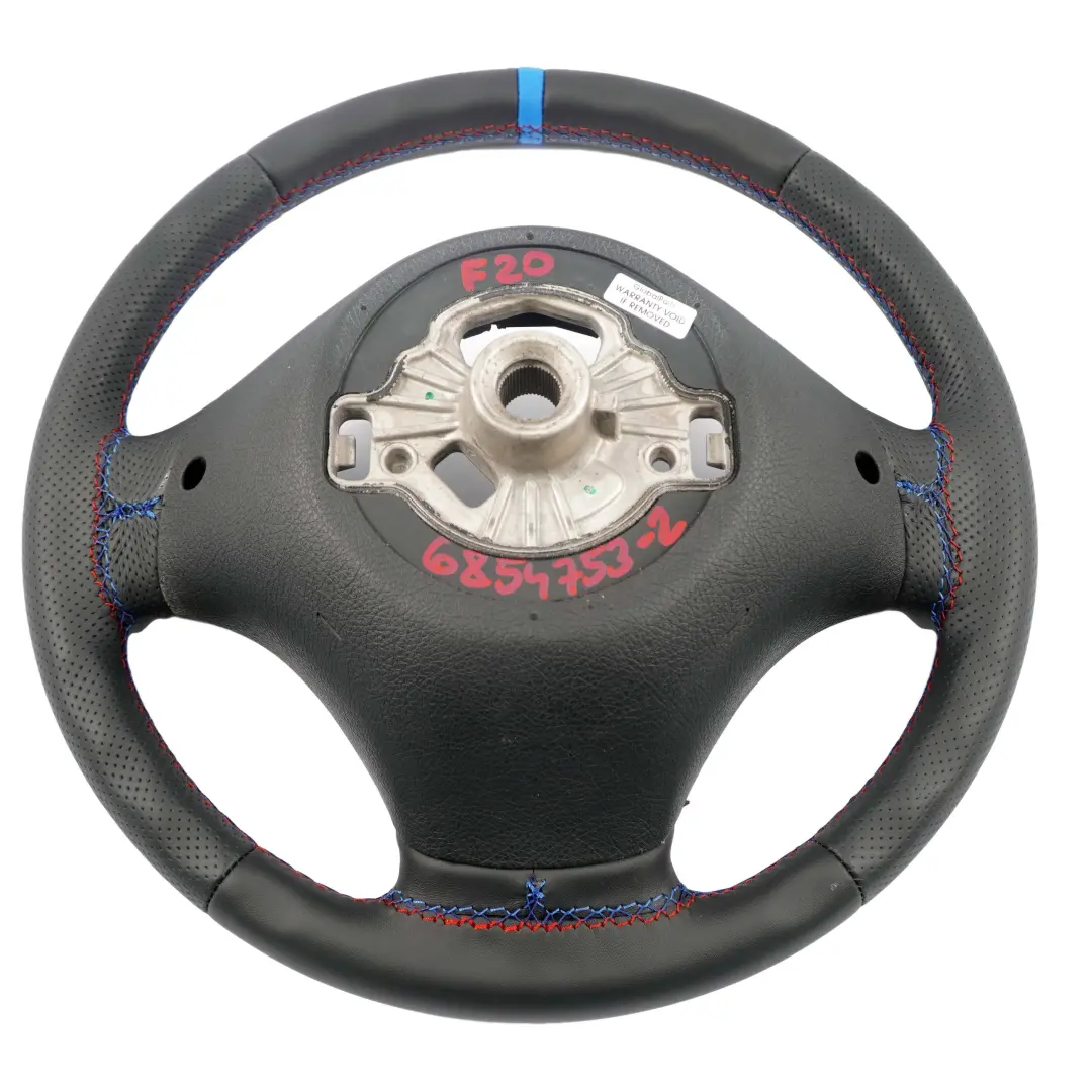 NUEVO Cuero M-Sport Look Volante para BMW F20 F21 F22 F23 F30 F31 F34 con número de pieza 6854753 BMW F20 F21 F22 F23 F30 F31 F34 NUEVO Cuero M-Sport Look Volante - SKU 6854753-2 - Número de pieza 6854753