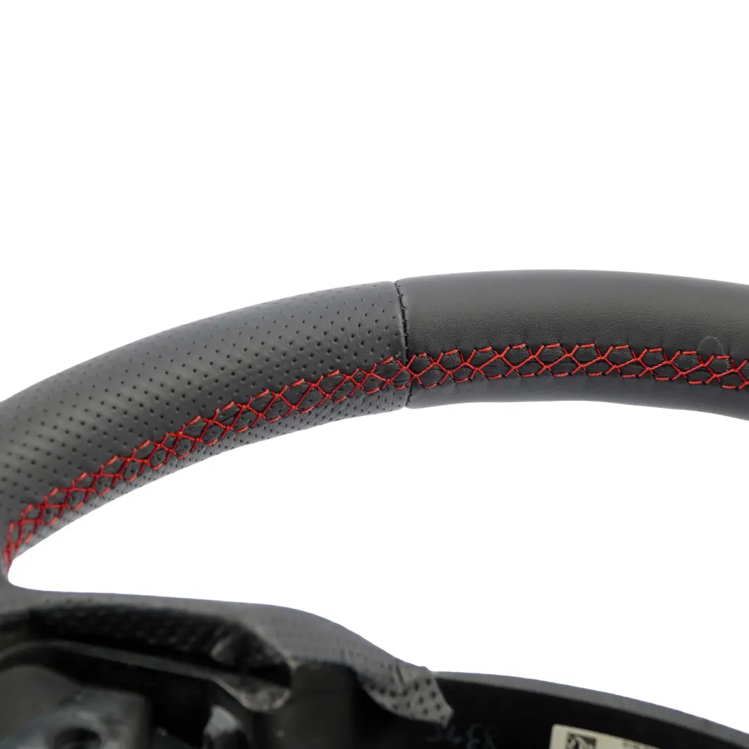 Nuova Pelle M-Sport Look Volante con Fili Rossi per BMW F20 F21 F22 F30 F31 con numero di parte 6854753 BMW F20 F21 F22 F30 F31 Nuova Pelle M-Sport Look Volante con Fili Rossi - SKU 6854753-4 - Numero di parte 6854753