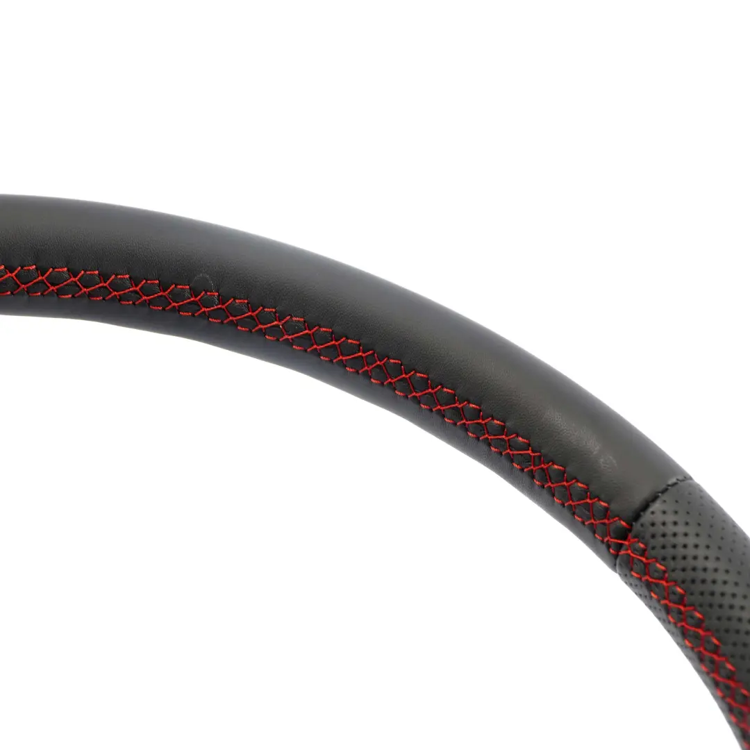 BMW F20 F21 F22 F30 F31 Volant avec NEUF Noir Cuir, M-Sport stylise bande rouge - SKU 6854753-4 - Numéro de pièce 6854753
