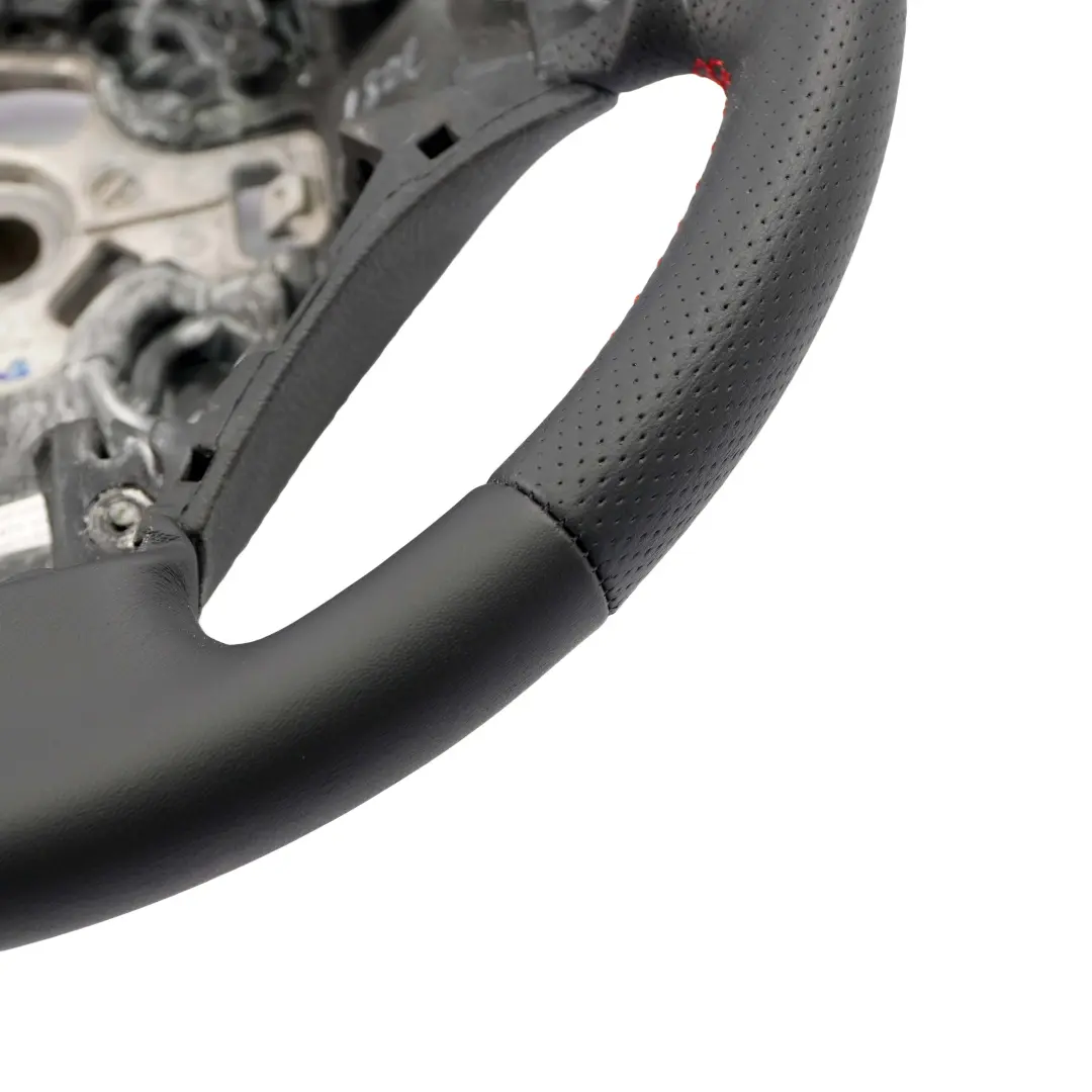 BMW F20 F21 F22 F30 F31 Volant avec NEUF Noir Cuir, M-Sport stylise bande rouge - SKU 6854753-4 - Numéro de pièce 6854753