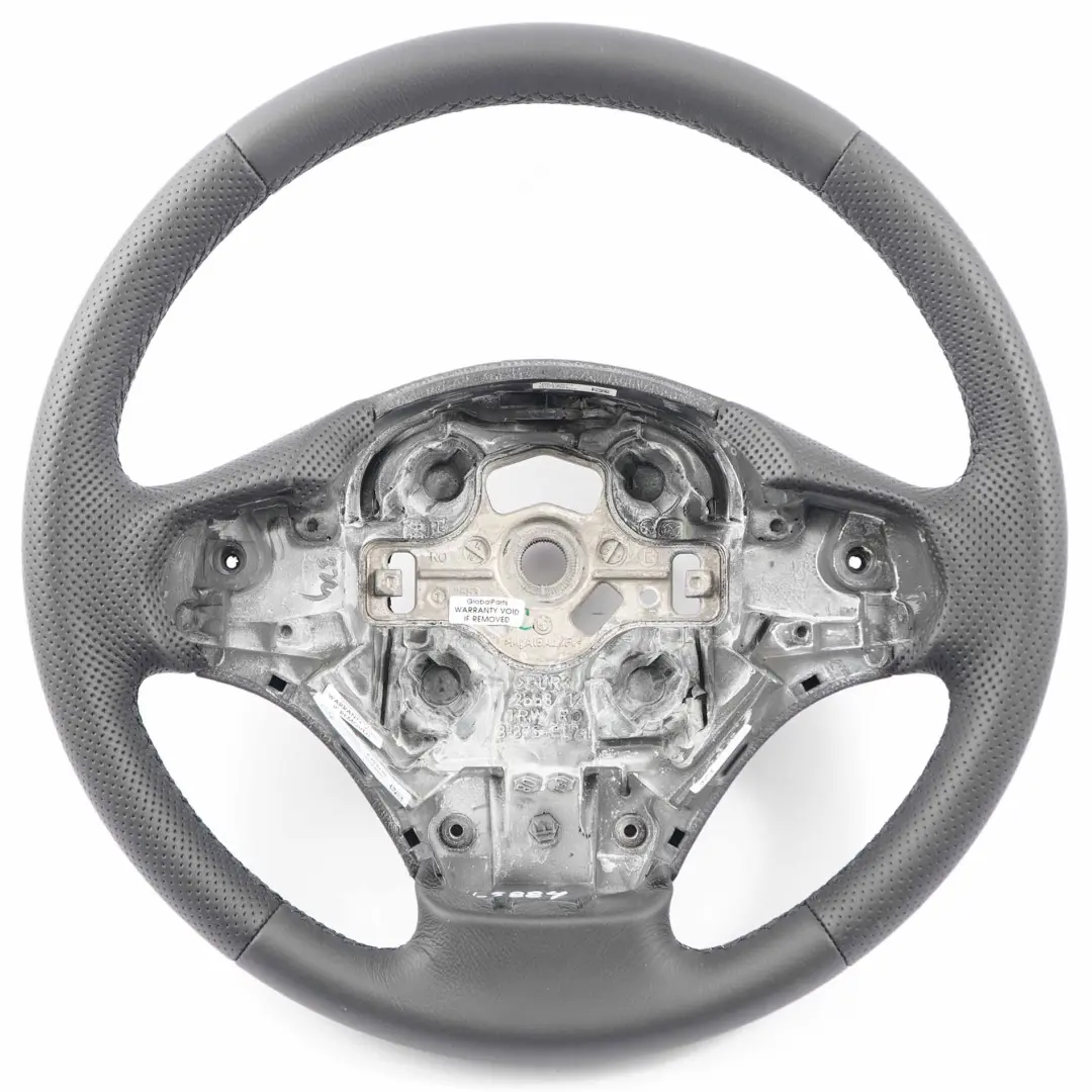 BMW F20 F21 F22 F30 F31 F34 NUOVO Volante in pelle nera con filettature nere - SKU 6854753-5 - Numero di parte 6854753