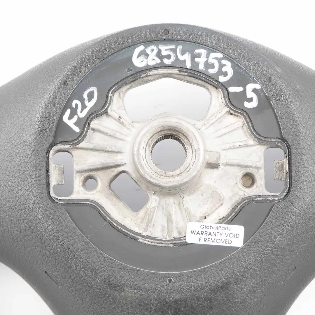 NOUVEAU Volant en cuir noir avec filets noirs BMW F20 F21 F22 F30 F31 F34 - SKU 6854753-5 - Numéro de pièce 6854753