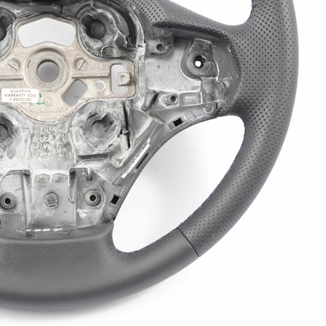 BMW F20 F21 F22 F30 F31 F34 NUOVO Volante in pelle nera con filettature nere - SKU 6854753-5 - Numero di parte 6854753