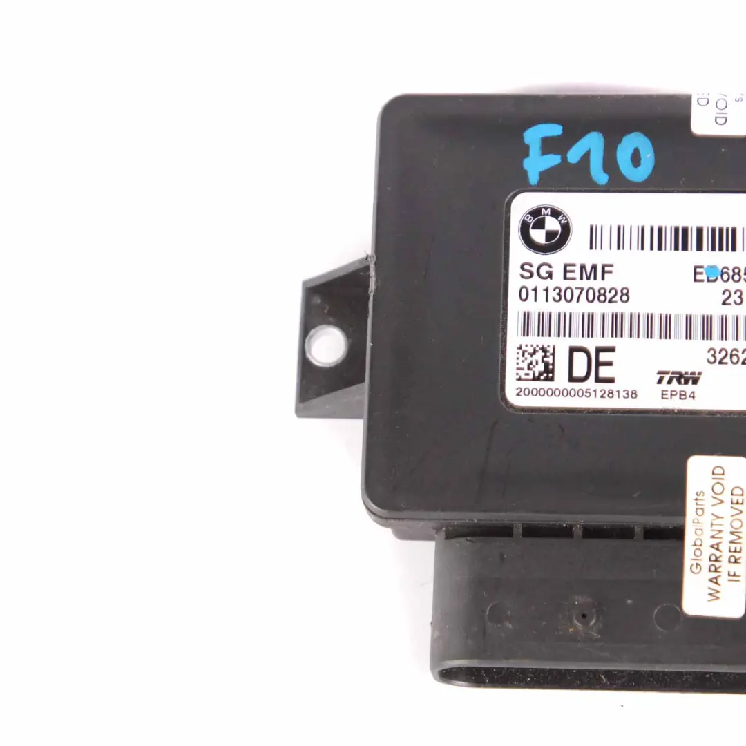 EMF Module Parking Brake Unit Electric Control to BMW F10 F11 F12 with Part number 6854856 BMW F10 F11 F12 EMF Module Parking Brake Unit Electric Control - SKU 6854856 - Part number 6854856