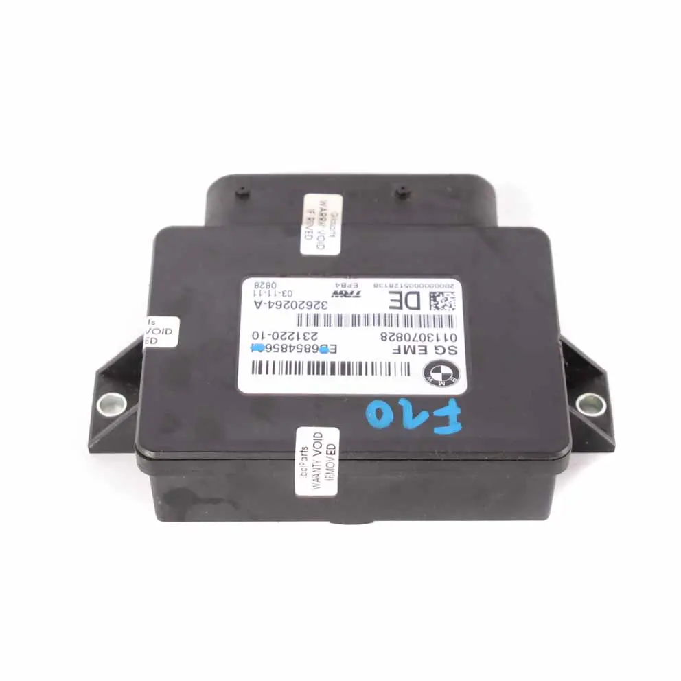 BMW F10 F11 F12 EMF Module Parking Brake Unit Electric Control - SKU 6854856 - Part number 6854856
