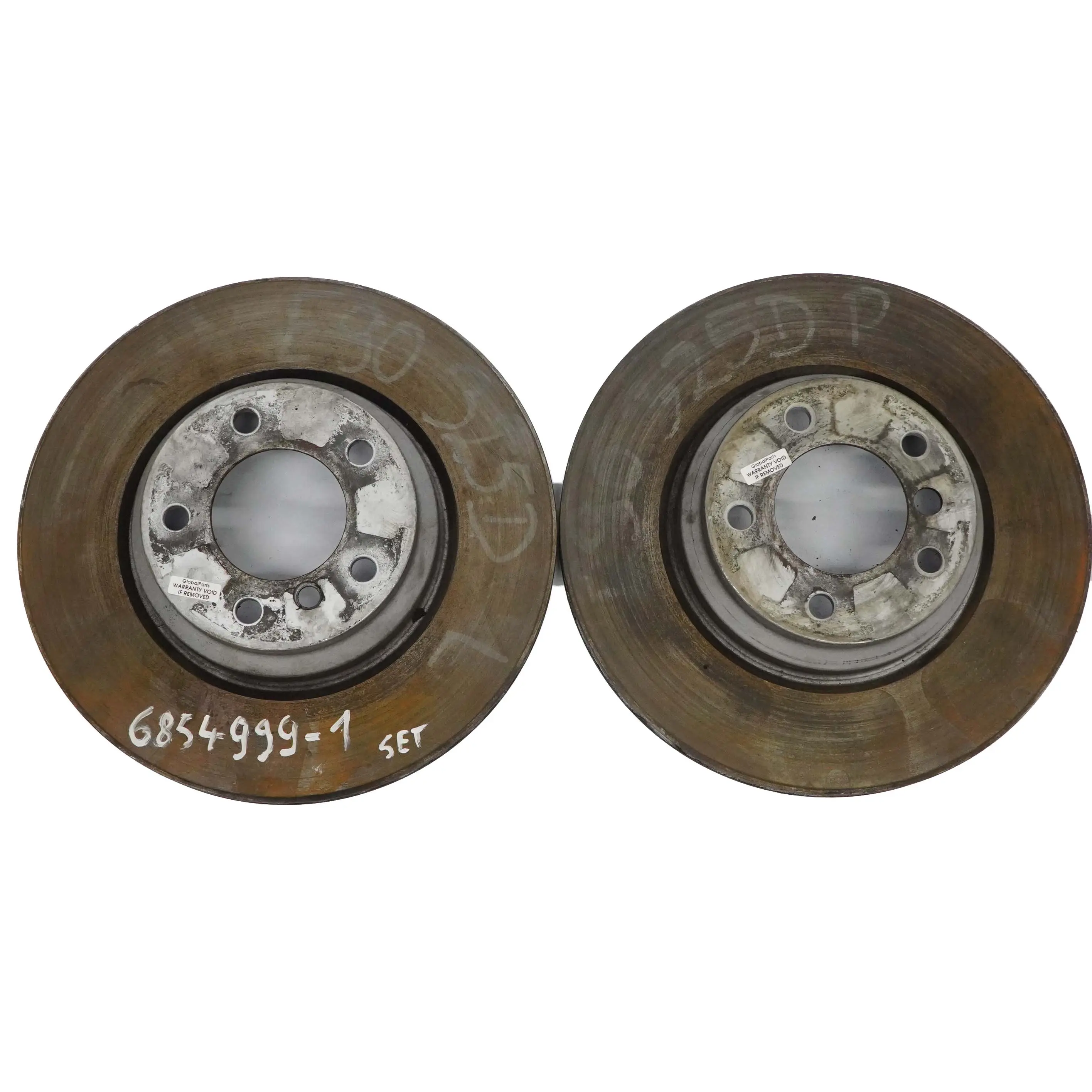 BMW E87 E90 E91 Ruota Anteriore Sinistra Destra Ventilata Disco Freno Set 330X24