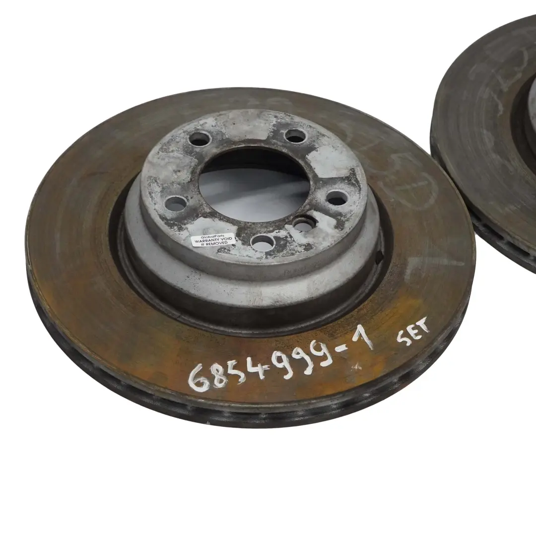 Rueda Delantera Izquierda Derecha Disco Ventilado Juego 330X24 para BMW E87 E90 E91 con número de pieza 6854999 BMW E87 E90 E91 Rueda Delantera Izquierda Derecha Disco Ventilado Juego 330X24 - SKU 6854999-1 - Número de pieza 6854999