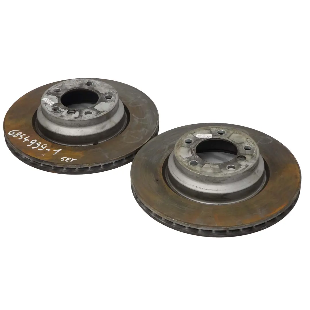 Front Wheel Left Right Ventilated Brake Disc Set 330X24 to BMW E87 E90 E91 E92 with Part number 6854999 BMW E87 E90 E91 E92 Front Wheel Left Right Ventilated Brake Disc Set 330X24 - SKU 6854999-1 - Part number 6854999