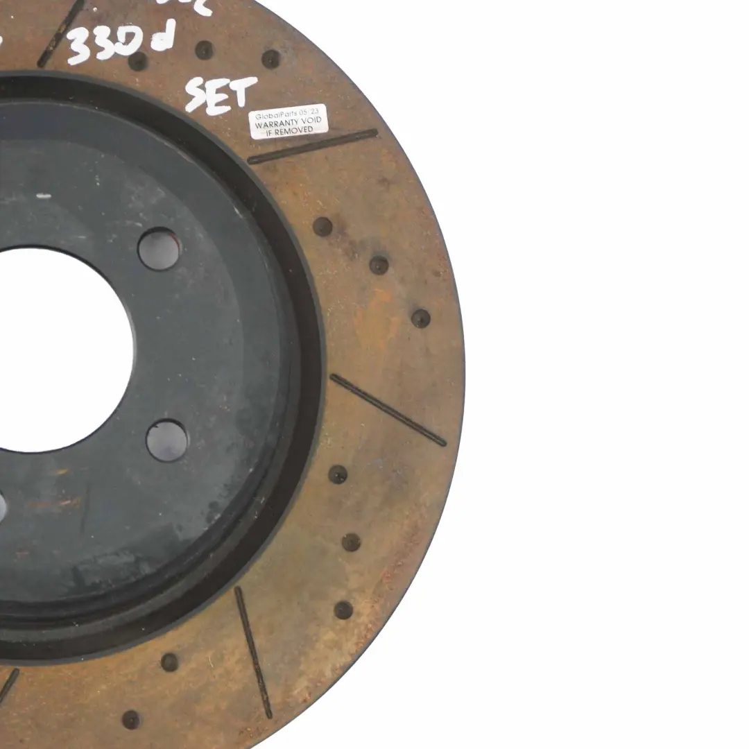Front Wheel Left Right Ventilated Brake Disc Set 330X24 to BMW E87 E90 E91 E92 with Part number 6854999 BMW E87 E90 E91 E92 Front Wheel Left Right Ventilated Brake Disc Set 330X24 - SKU 6854999-2 - Part number 6854999