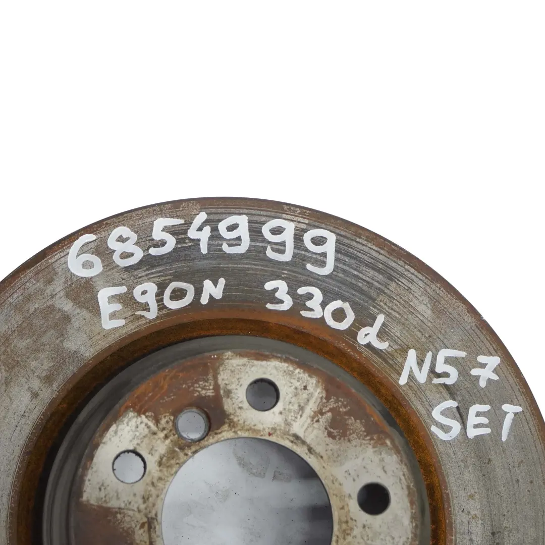 BMW E90 E91 E92 Tarcze Hamulcowe Klocki Tył 330X24 - SKU 6854999 - Numer Części 6854999