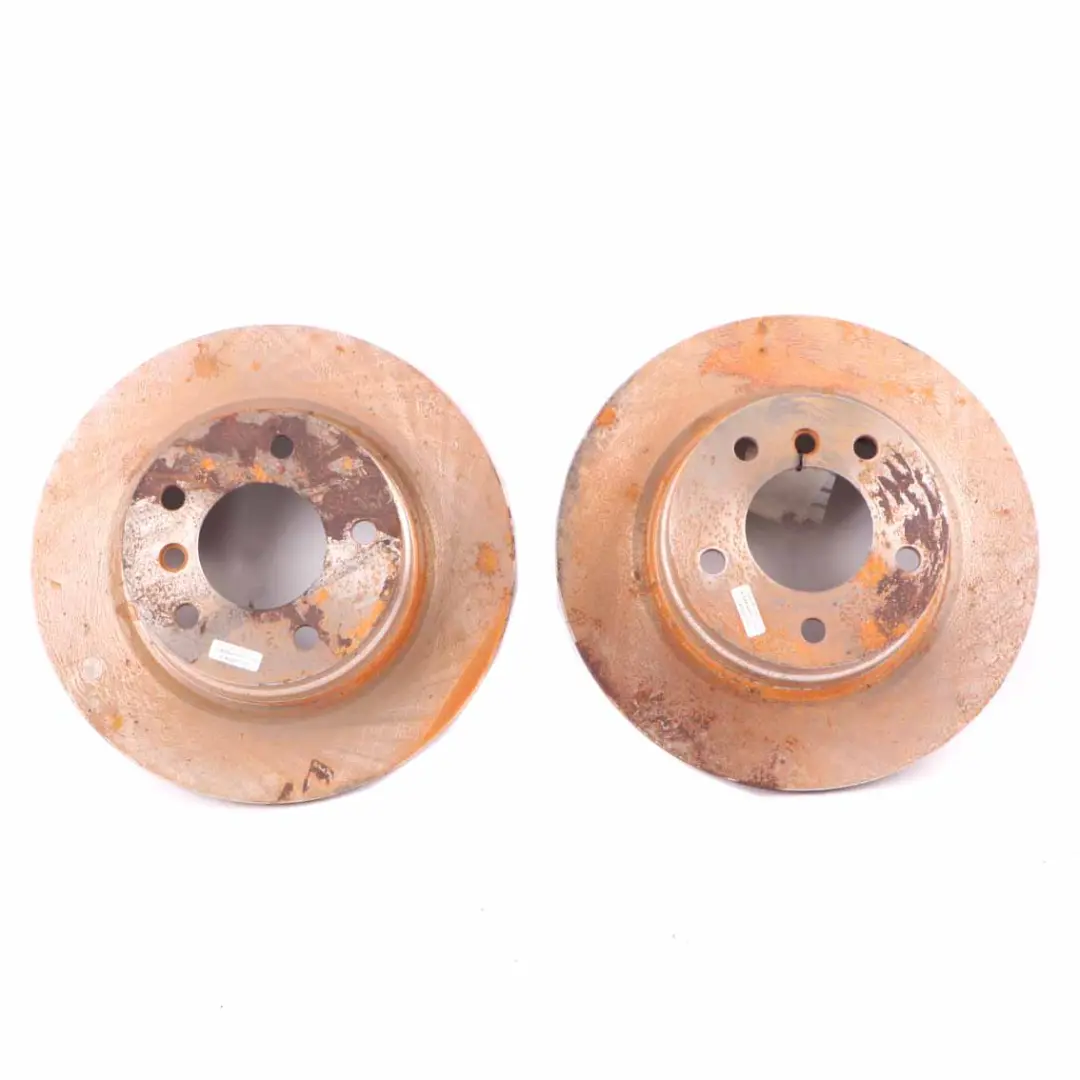 Left Right N/O/S Wheel Brake Disc Set 296X10,5 82B0367 to BMW E81 E87 E90 E92 Rear with Part number 6855002 BMW E81 E87 E90 E92 Rear Left Right N/O/S Wheel Brake Disc Set 296X10,5 82B0367 - SKU 6855002-1 - Part number 6855002