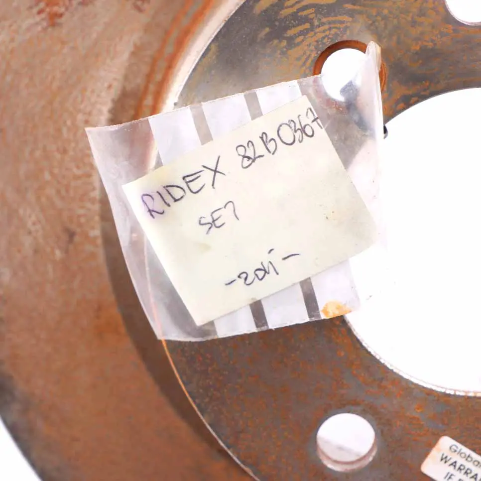 Left Right N/O/S Wheel Brake Disc Set 296X10,5 82B0367 to BMW E81 E87 E90 E92 Rear with Part number 6855002 BMW E81 E87 E90 E92 Rear Left Right N/O/S Wheel Brake Disc Set 296X10,5 82B0367 - SKU 6855002-1 - Part number 6855002